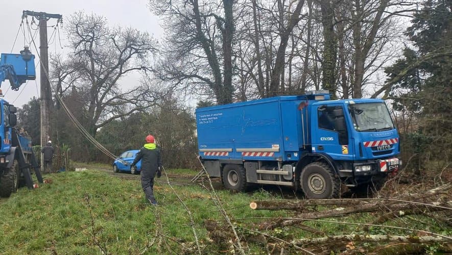 Tempête Nils: La France face aux défis de son réseau électrique